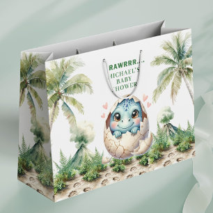 Grande Bolsa de regalo de pequeño dinosaurio bebé para la