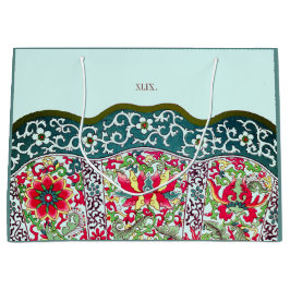 GRANDE BOLSA DE REGALO DE PERSONALIZADO DE PATRÓN CHINO