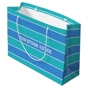 Grande Bolsa de regalo de personalizado de patrón de fran