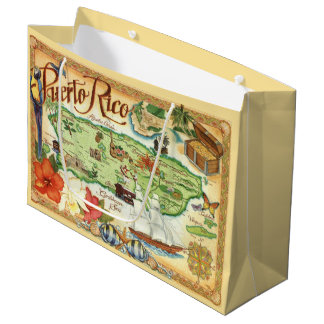 Grande Bolsa de regalo de Puerto Rico