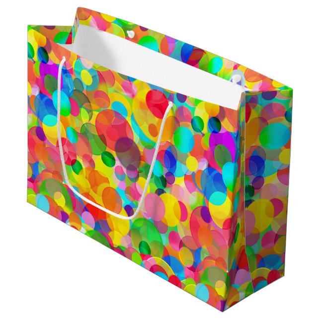 Grande BOLSA DE REGALO DE puntos del Fiesta CKC L (Angulo Anverso)