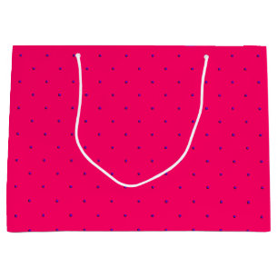 GRANDE BOLSA DE REGALO DE PURPLE-PINK L