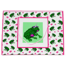 Bolsa De Regalo De Ranas Y Besos