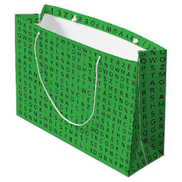 Grande Bolsa de regalo de rompecabezas de búsqueda de pal