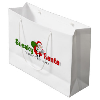 Grande Bolsa de regalo de Santa Claus