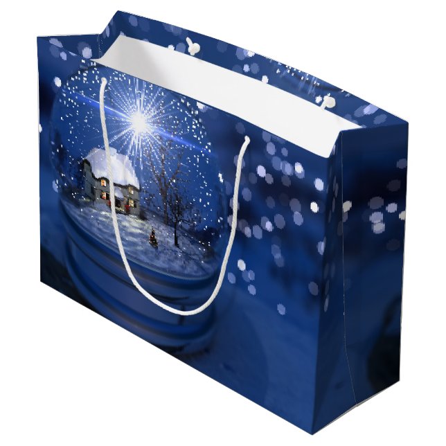 Grande Bolsa de regalo de Starlight Globe (Angulo reverso)
