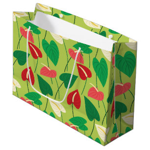 Grande Bolsa de regalo de tipo medio con motivos flamenco