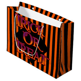 Grande Bolsa de regalo de truco o truco