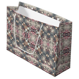 Grande Bolsa de regalo de vacaciones de invierno