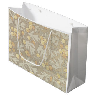 Grande Bolsa de regalo de William Morris Oak y Acorn