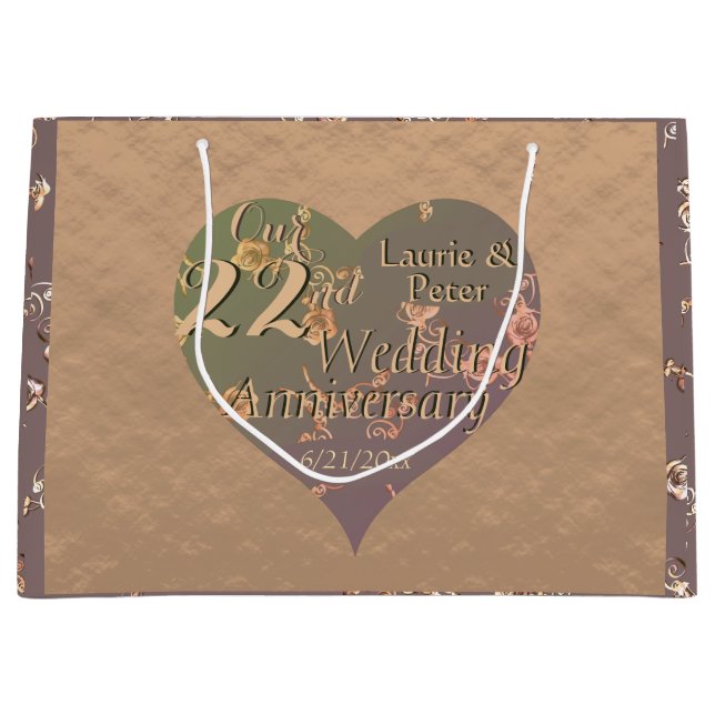 Grande Bolsa de Regalo del 22° Aniversario del Cobre (Anverso)