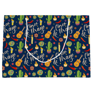 Grande Bolsa de regalo del Cinco de Mayo