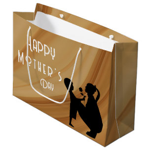 Grande Bolsa de regalo del día de la madre - Pequeña, bri