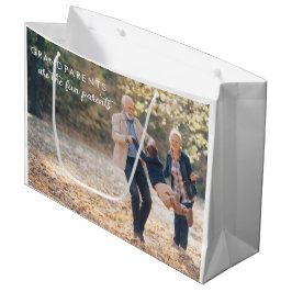Grande Bolsa de regalo del día del abuelo