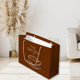 Grande Bolsa de regalo del Favor de la Ducha Bridal del C