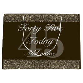 Grande Bolsa de regalo especial de cumpleaños personaliza