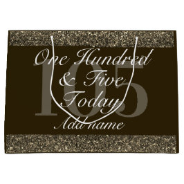 Grande Bolsa de regalo especial de cumpleaños personaliza