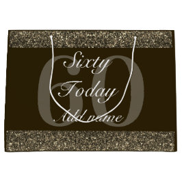 Grande Bolsa de regalo especial de cumpleaños personaliza