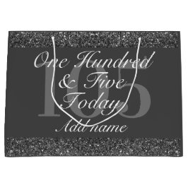 Grande Bolsa de regalo especial de cumpleaños personaliza