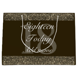 Grande Bolsa de regalo especial de cumpleaños personaliza