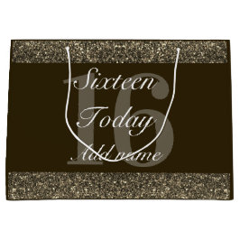 Grande Bolsa de regalo especial de cumpleaños personaliza