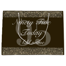 Bolsa de regalo especial para cumpleaños 95 person