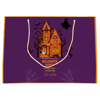 Grande Bolsa de regalo espeluznante de Halloween – Envolt