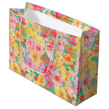 Bolsa de regalo floral