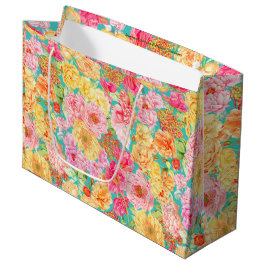 Grande Bolsa de regalo floral