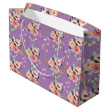 Bolsa de regalo floral