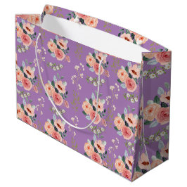 Grande Bolsa de regalo floral