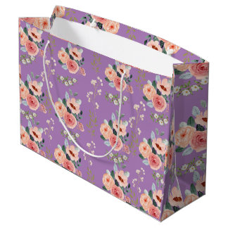 Grande Bolsa de regalo floral