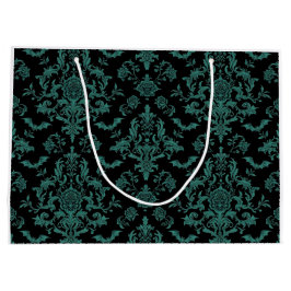Grande Bolsa de regalo floral de murciélago barroco | Gót