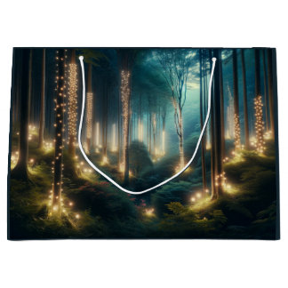Grande Bolsa de regalo forestal encantada