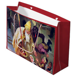 Grande Bolsa de regalo Krampus para grandes Navidades