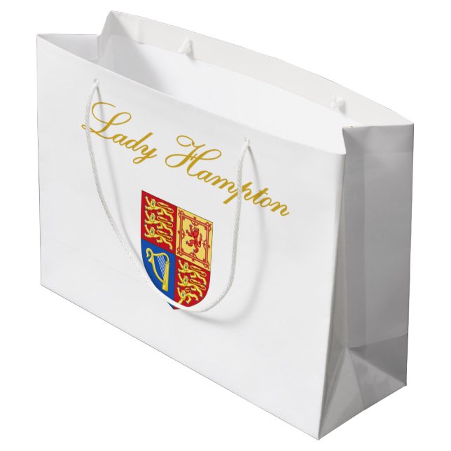 Grande Bolsa de regalo Lady Hampton (Angulo reverso)