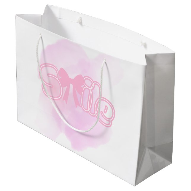 Grande Bolsa de regalo linda (Angulo reverso)