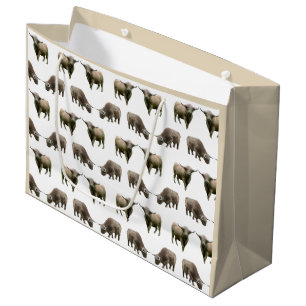 Grande Bolsa de regalo locura de vaca de las Highlands