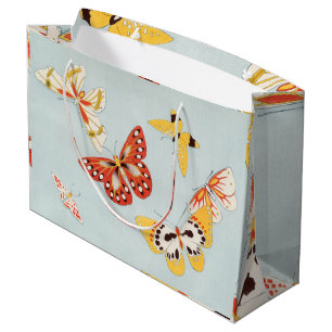 GRANDE BOLSA DE REGALO MARIPOSAS JAPONESAS EN ACUÁTICO