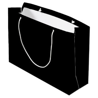 Grande Bolsa de regalo negra