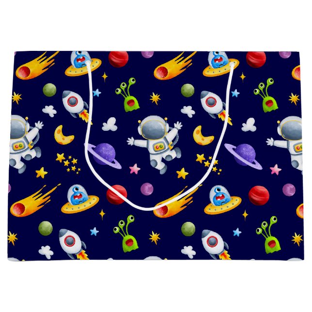 Grande Bolsa de regalo para alienígenas astronautas (Anverso)