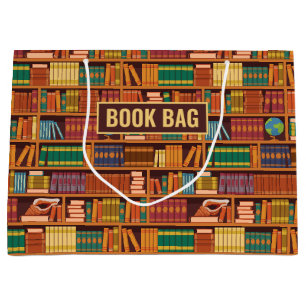 Grande Bolsa de regalo para amante de los libros