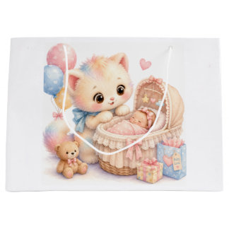 Grande Bolsa de regalo para baby shower adorable | Tumble