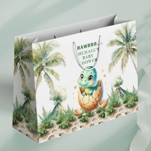 Grande Bolsa de regalo para baby shower de Pequeño Dino q