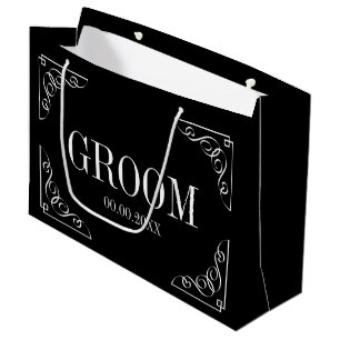 Grande Bolsa de regalo para boda de la fiesta nupcial de