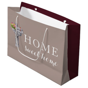 Grande Bolsa de regalo para casa dulce