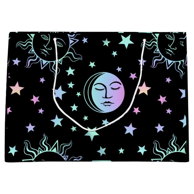 Grande Bolsa de regalo para celeste (Anverso)