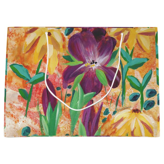 Grande Bolsa de regalo para incendios e iris (Anverso)