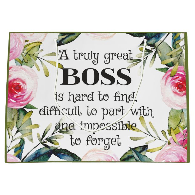 Grande Bolsa de regalo para la oficina principal del equi (Anverso)