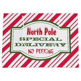 Grande Bolsa de regalo para Navidades de entrega especial